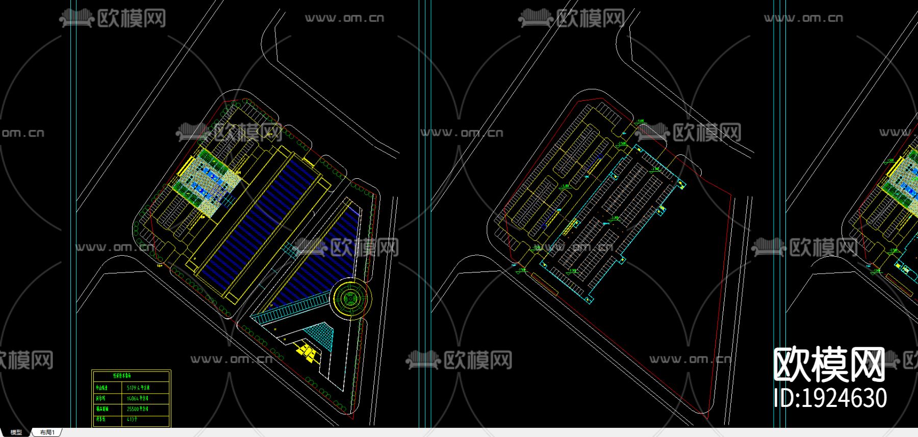 体育馆cad施工图下载（渲染图2）