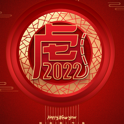  中国风国潮虎年海报 