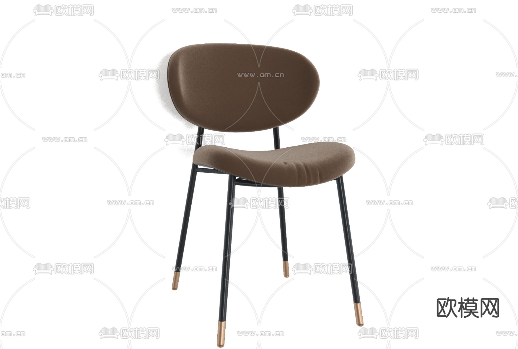 现代极简单椅免费3d模型下载