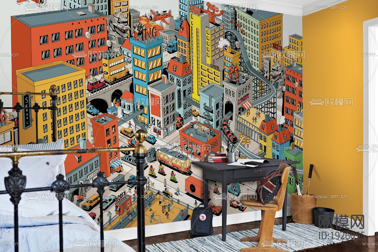 卡通壁纸下载（渲染图5）