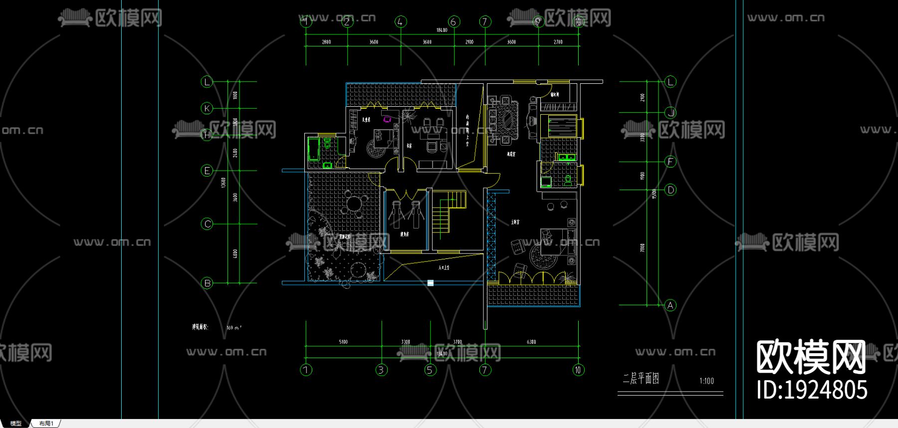 欧式小别墅下载（渲染图3）