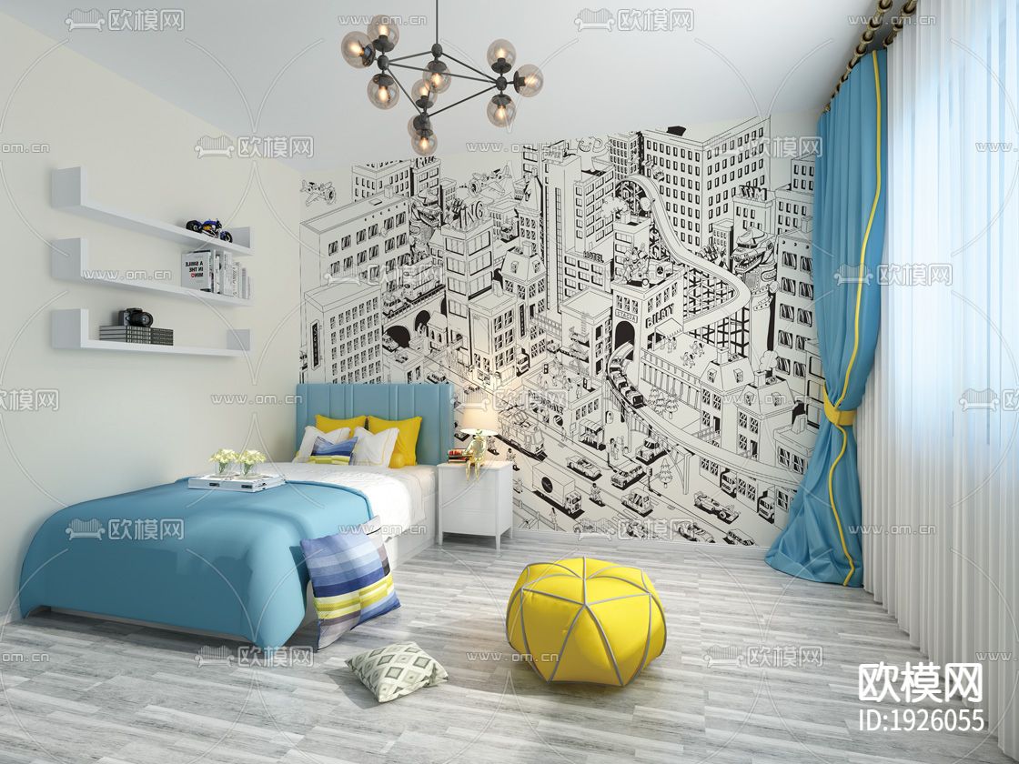 卡通壁纸下载（渲染图9）