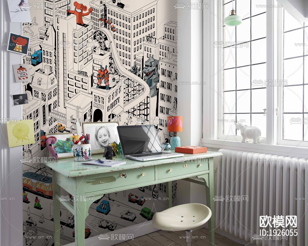 卡通壁纸下载（渲染图6）