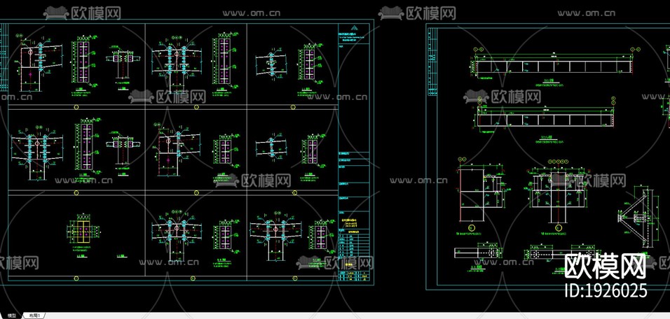 福建煉油化工廠cad施工圖下載(渲染圖1)