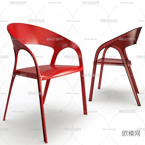 现代单椅免费3d模型下载