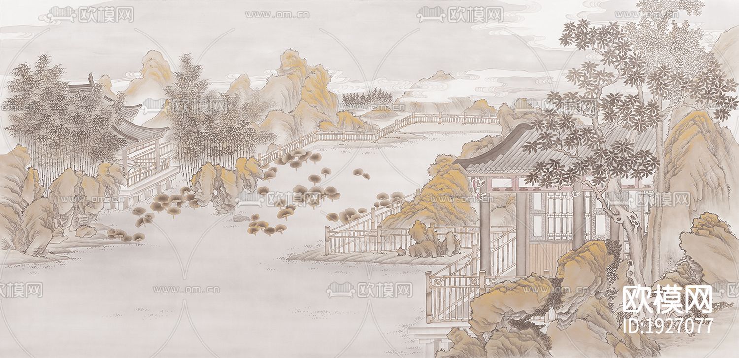 新中式壁纸
