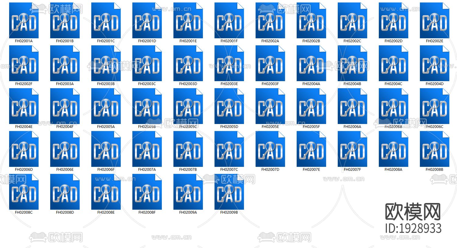 室内装修常用CAD图库下载（渲染图8）
