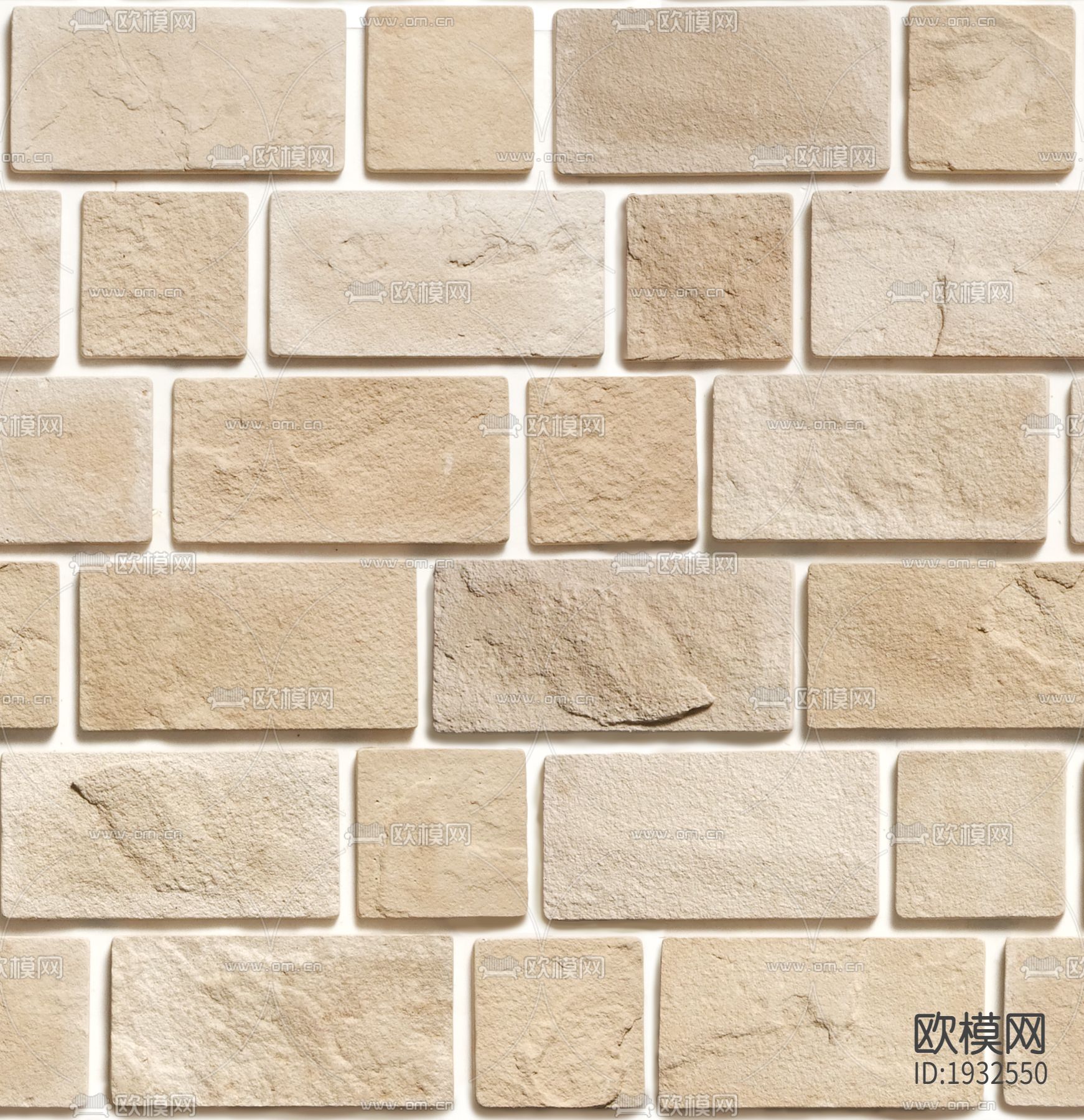 工字拼接砖墙下载