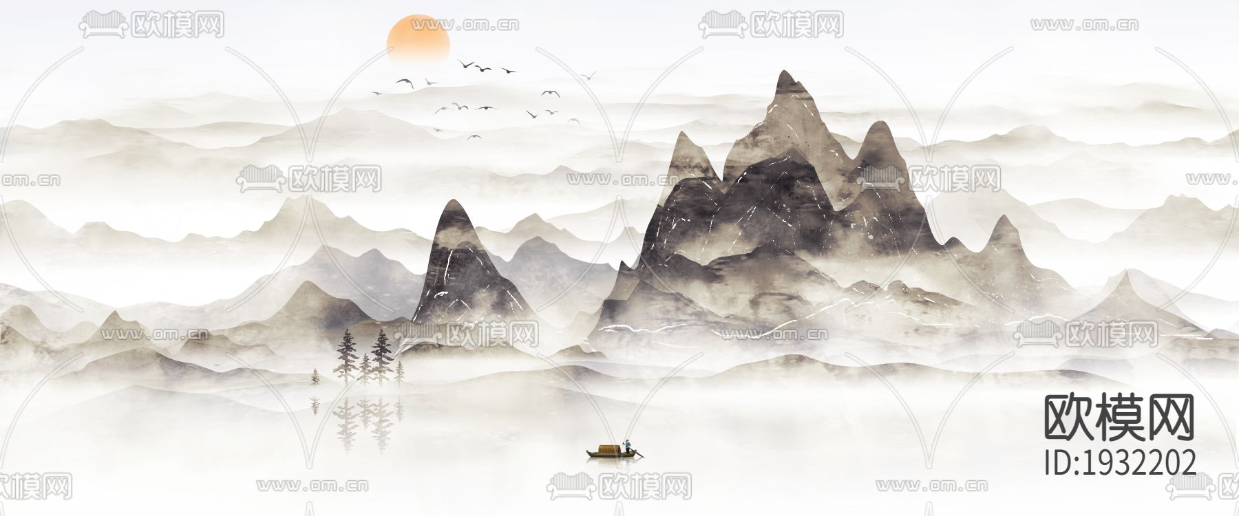 山水装饰画