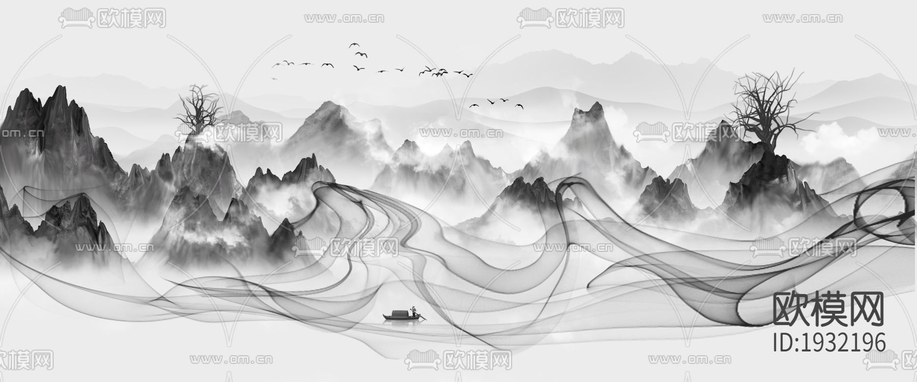 山水装饰画