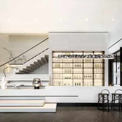 久度设计 售楼处水吧区