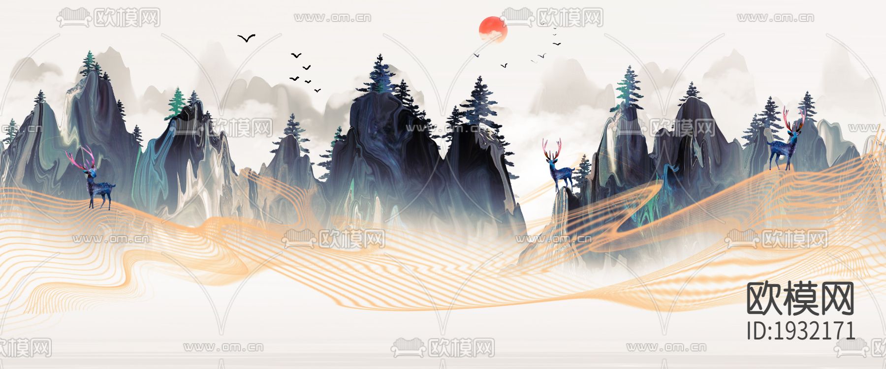 水墨山水画下载