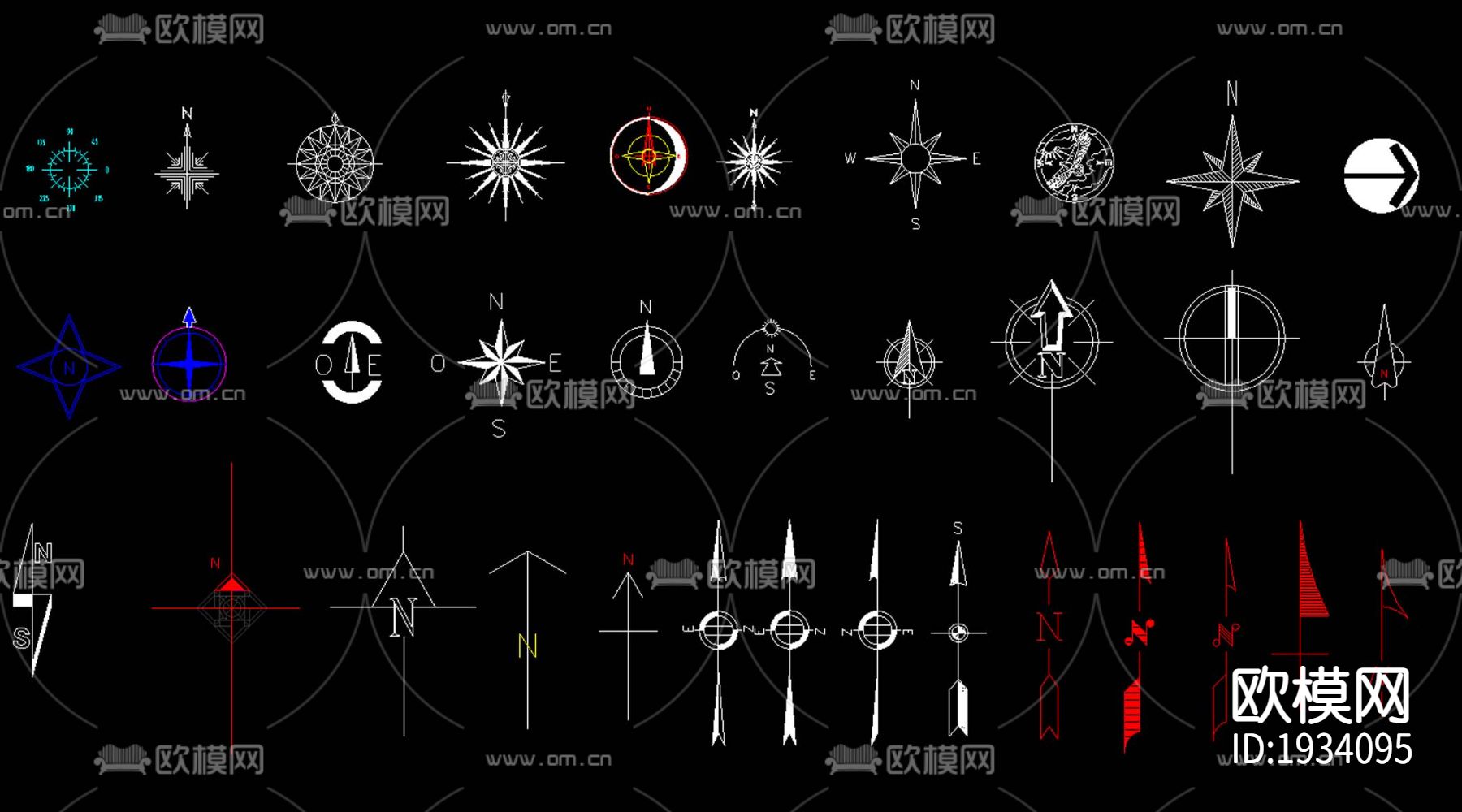 指南针cad图库下载（渲染图3）