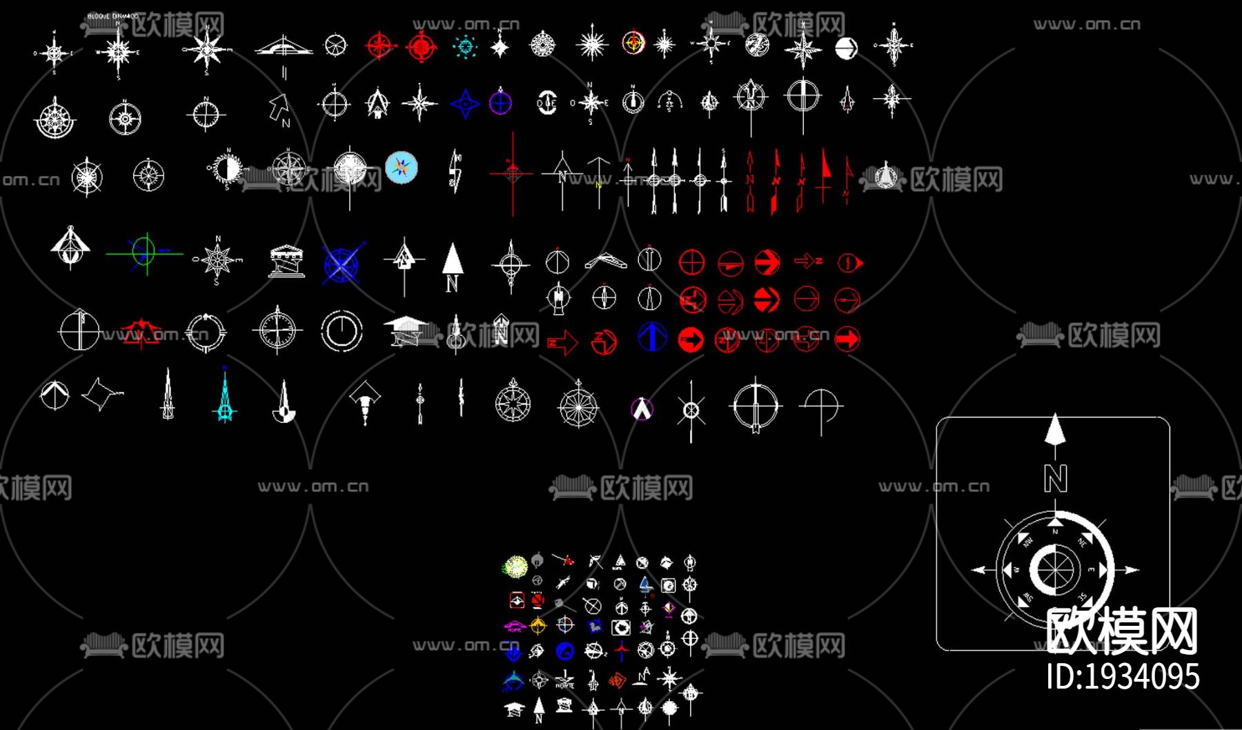 指南针cad图库下载（渲染图2）
