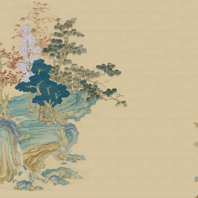  新中式精雕立体墙纸 