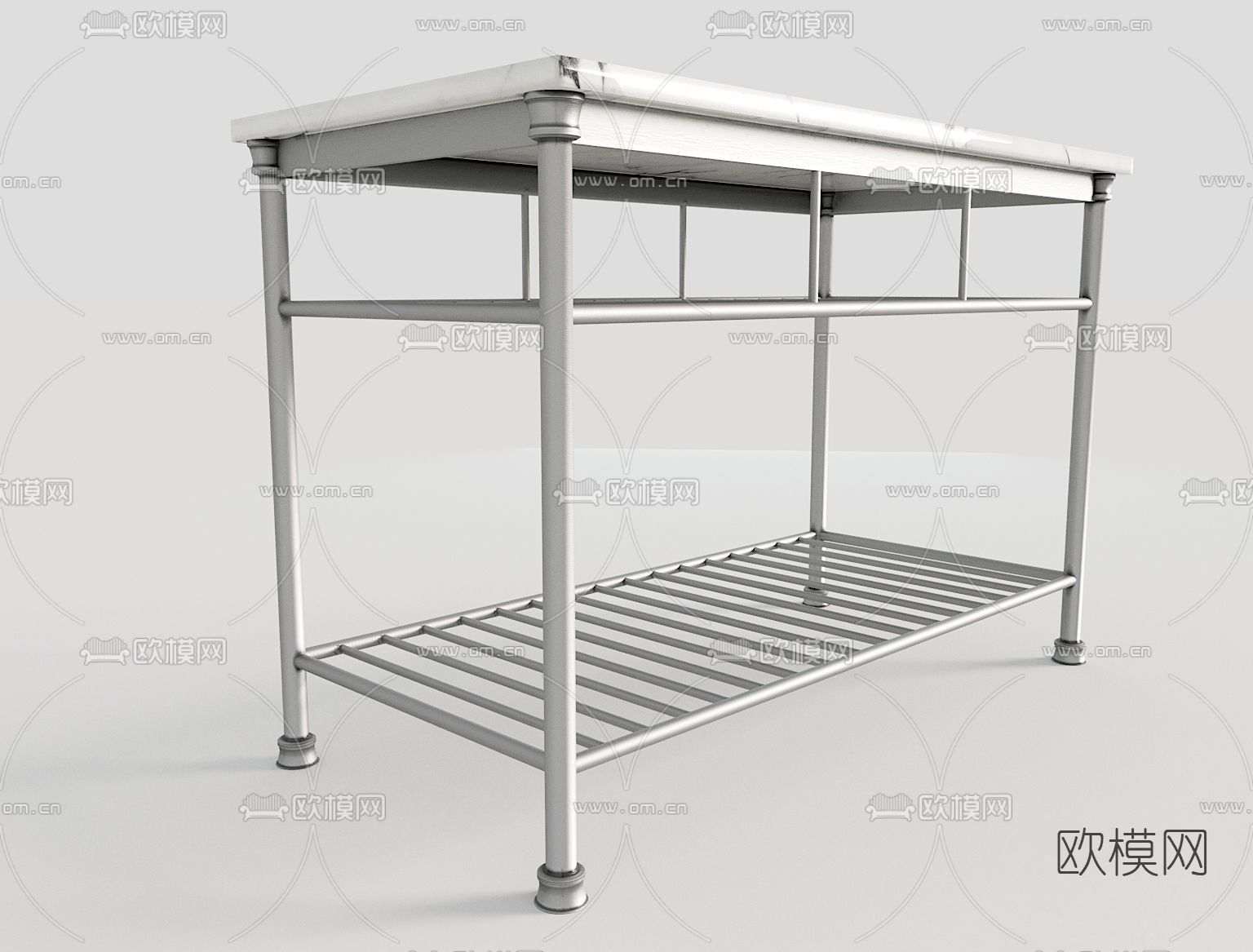 现代吧台免费3d模型下载