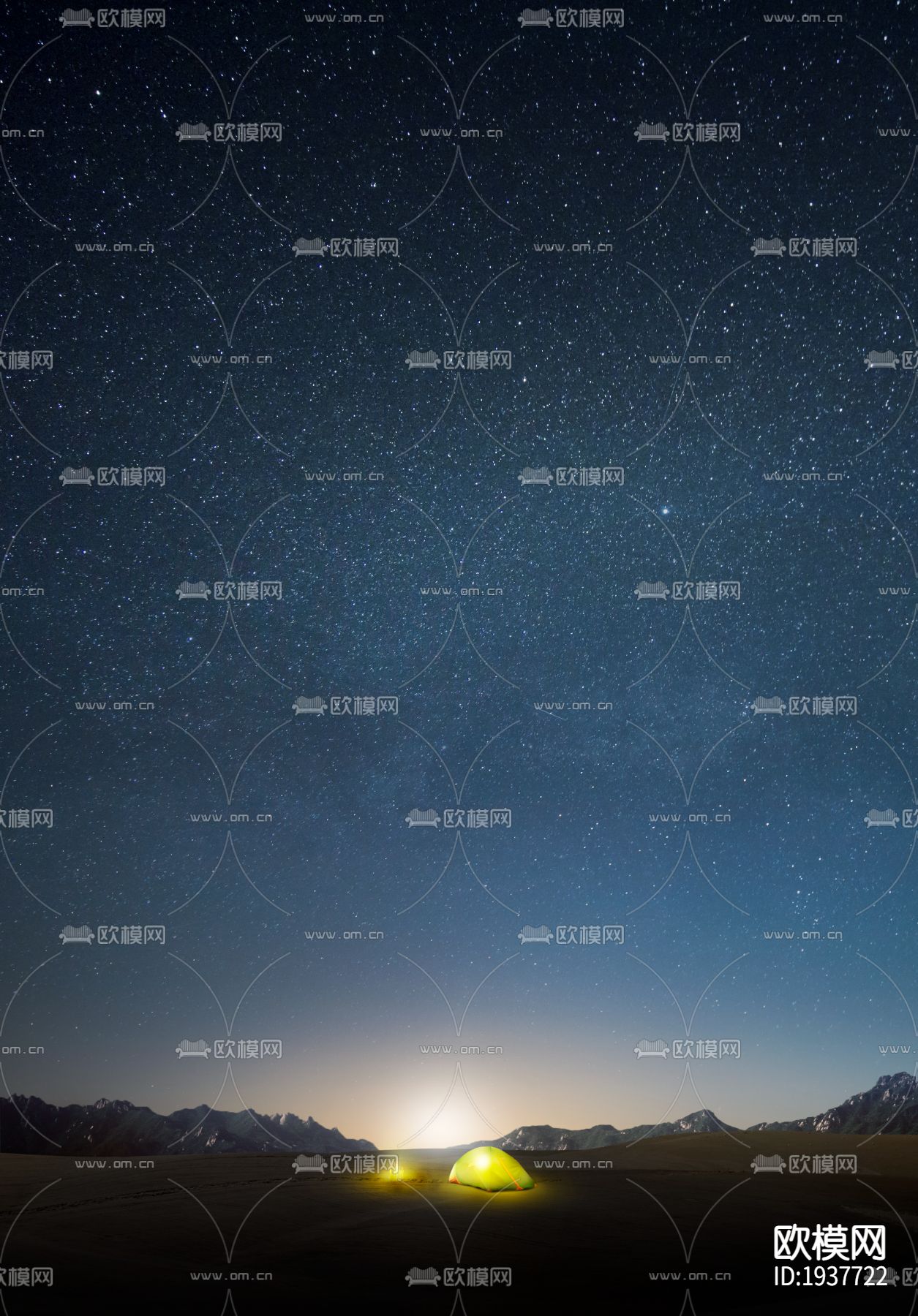 夜晚星空背景下载