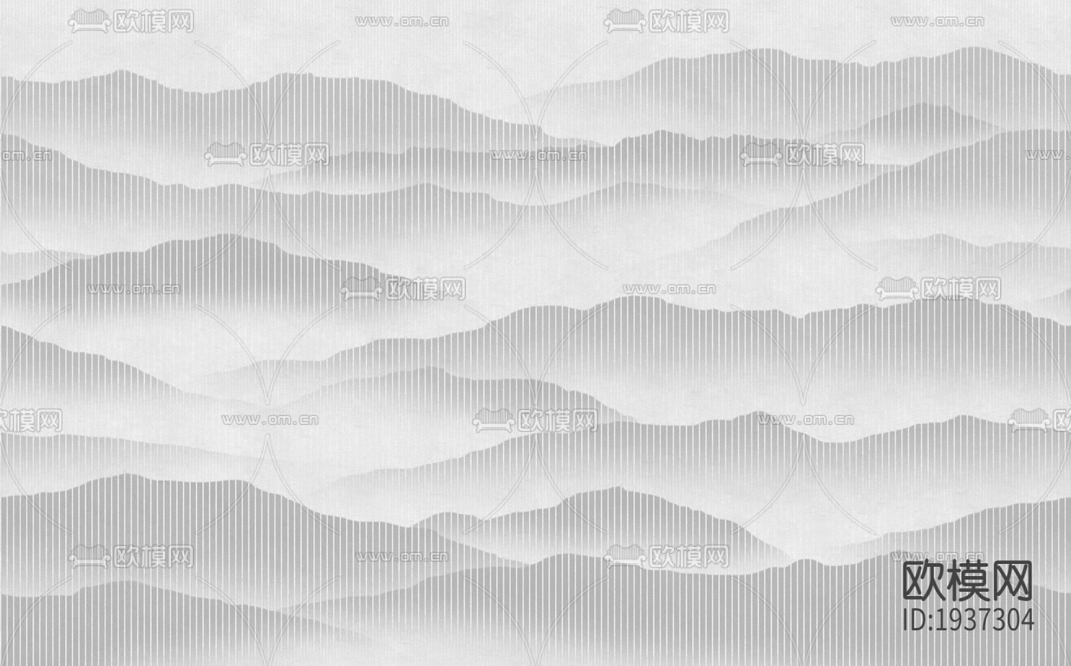 新中式精雕立体墙纸下载（渲染图5）