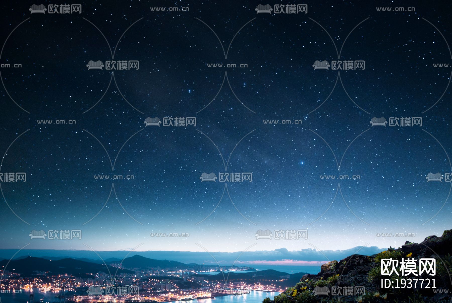 夜晚星空背景