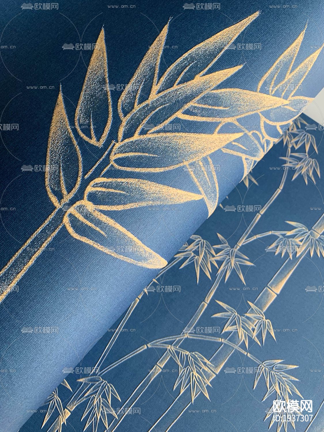 新中式精雕立体墙纸下载（渲染图7）