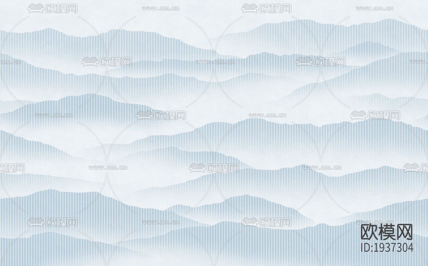新中式精雕立体墙纸下载（渲染图4）