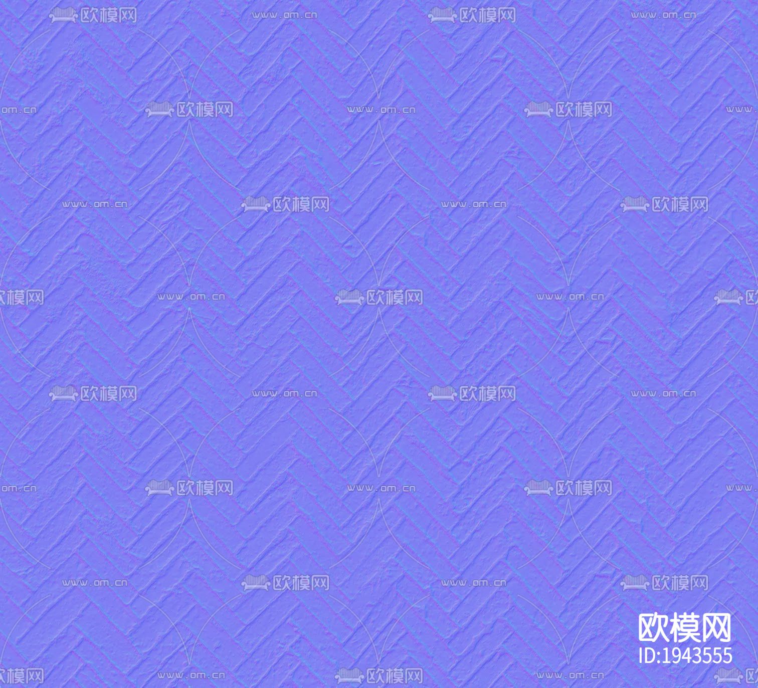 人字拼接砖墙法线贴图下载