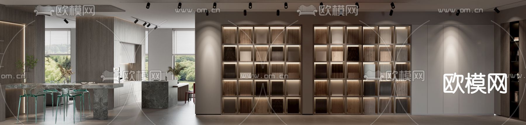 现代家居专卖店3d模型下载（渲染图6）