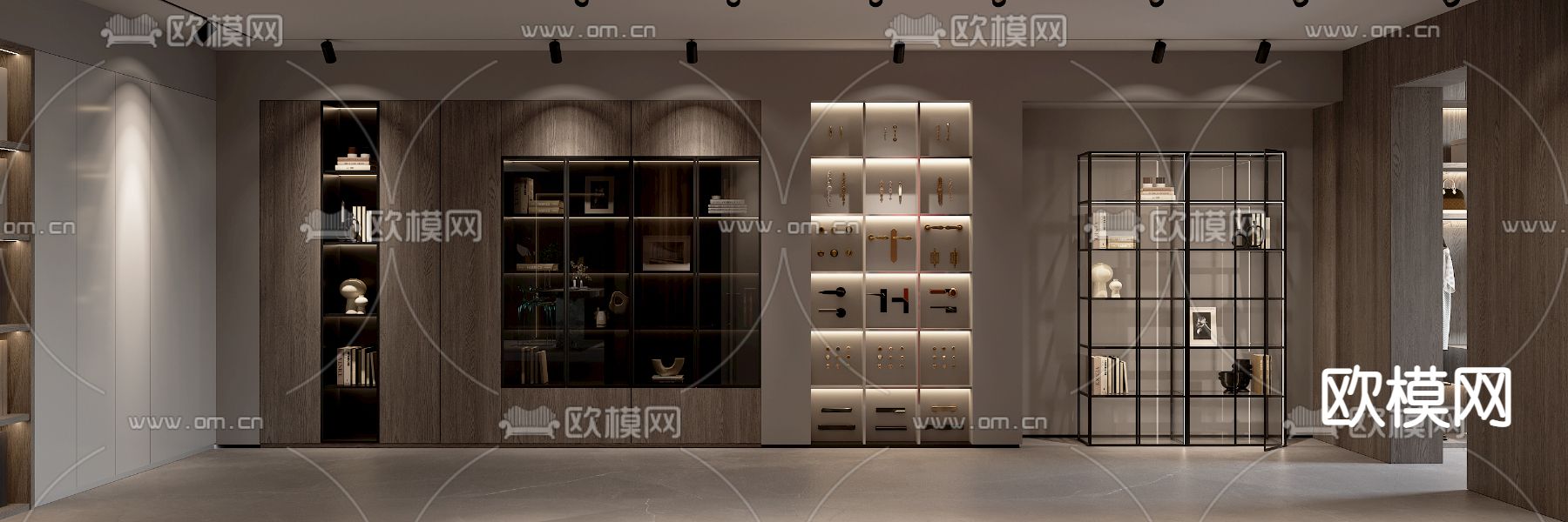现代家居专卖店3d模型下载（渲染图2）