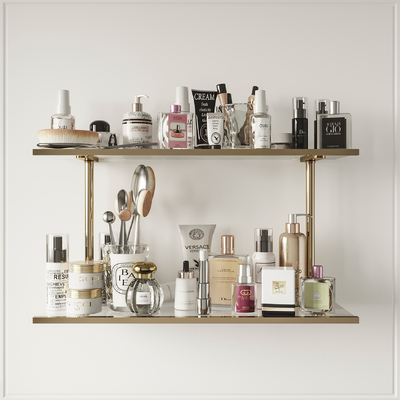  现代化妆品su模型 