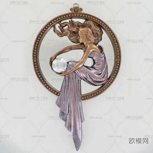 现代挂件免费3d模型下载