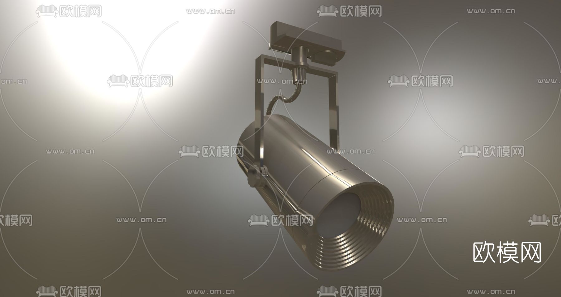 现代射灯免费3d模型下载