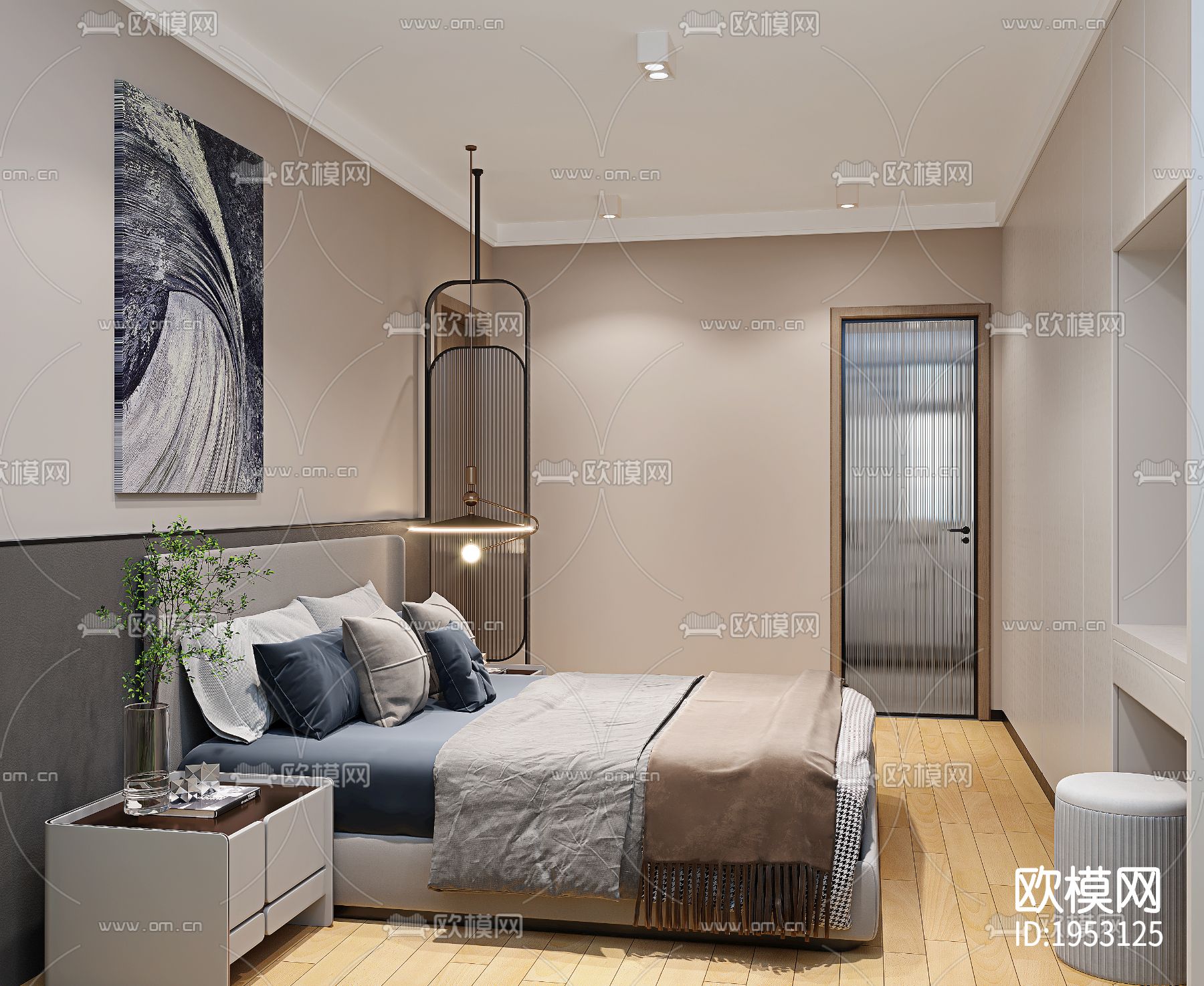 家装cad施工图下载（渲染图6）