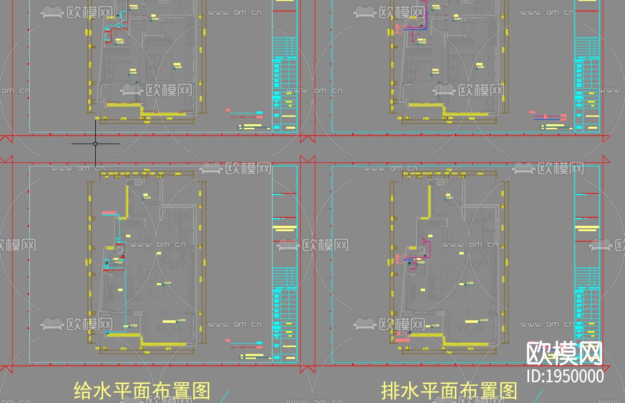 家装cad施工图下载（渲染图5）