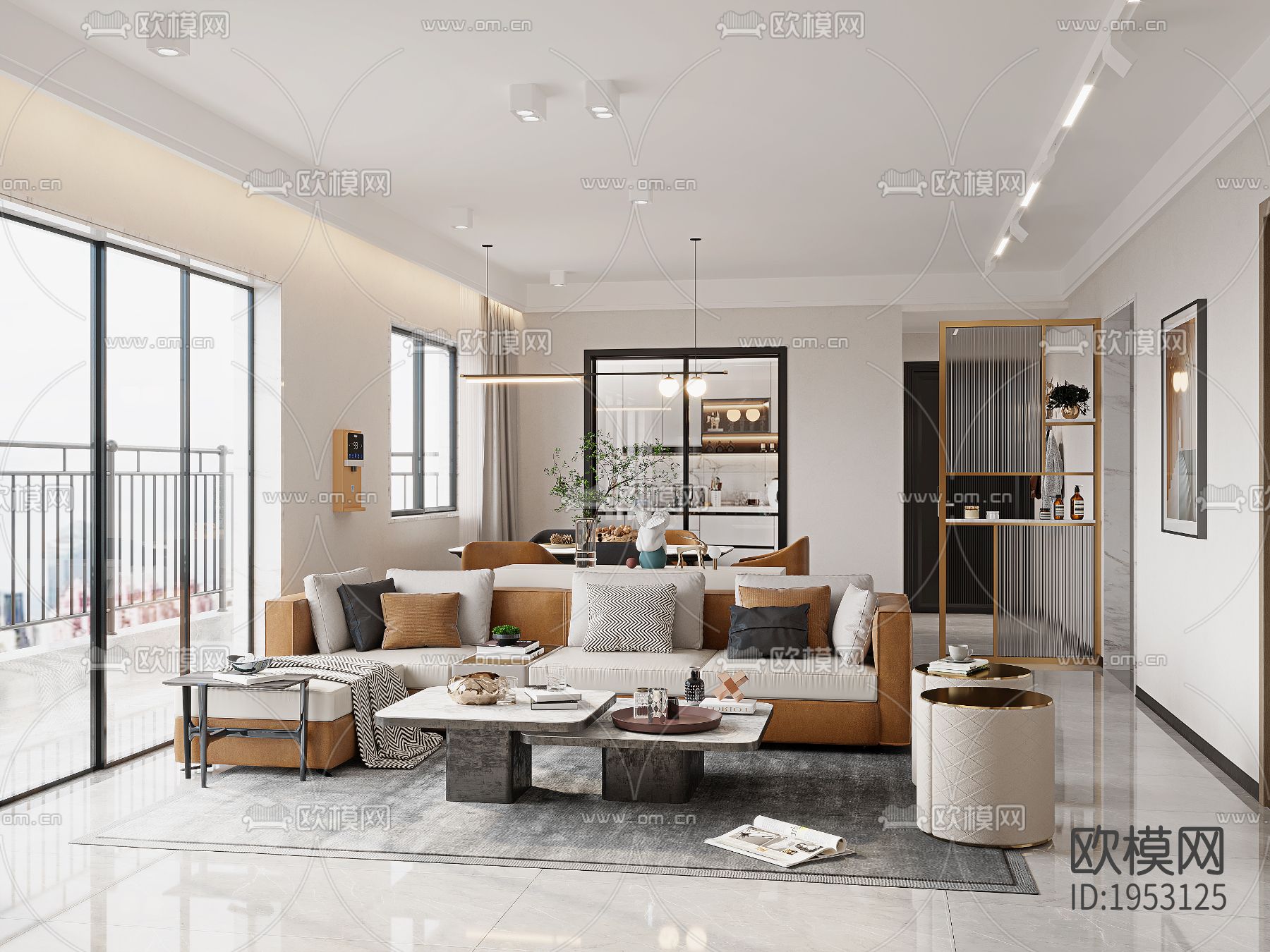 家装cad施工图下载（渲染图5）