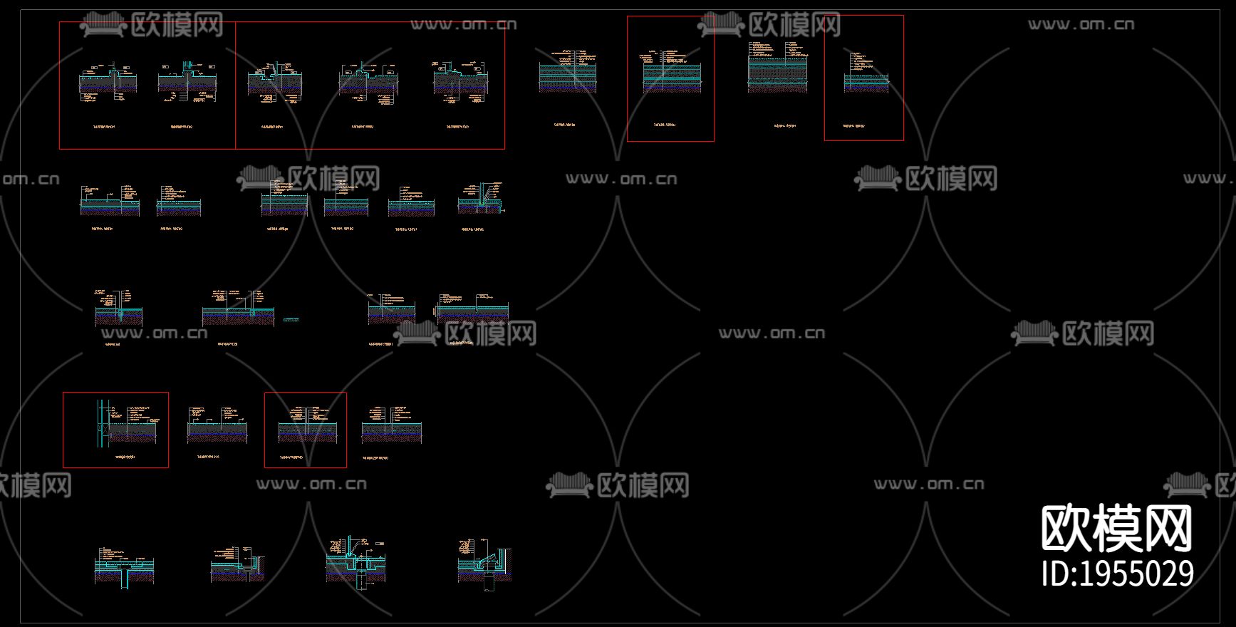 cad大样图下载（渲染图1）