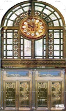 歐式建筑CAD施工圖下載(渲染圖7)
