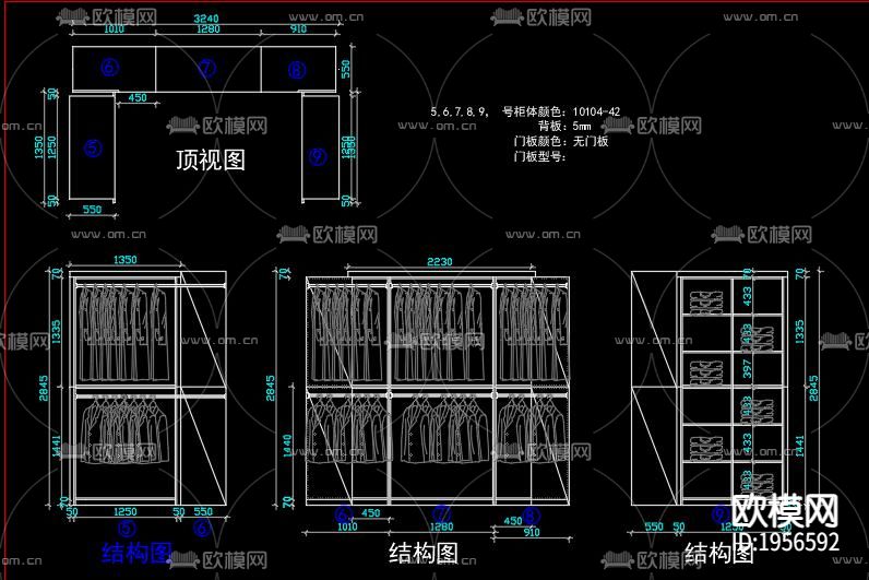 服装装修方案下载（渲染图7）