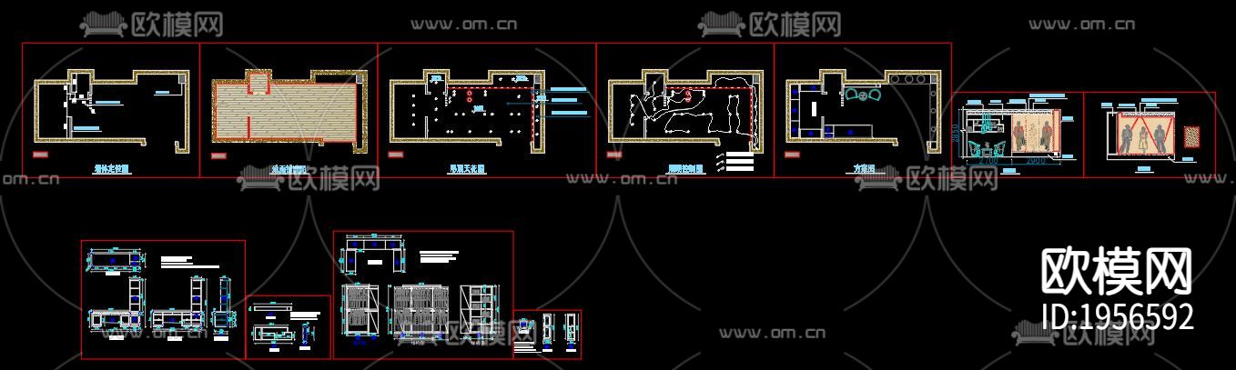 服装装修方案下载（渲染图9）