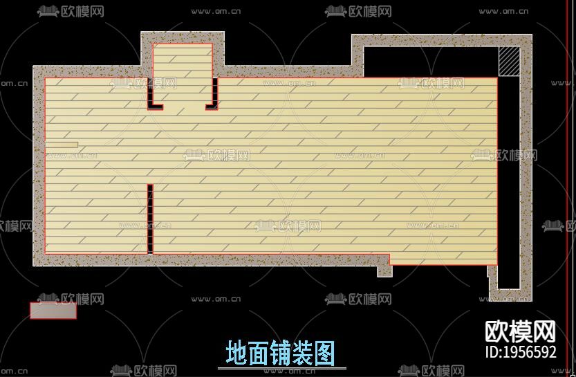 服装装修方案下载（渲染图2）