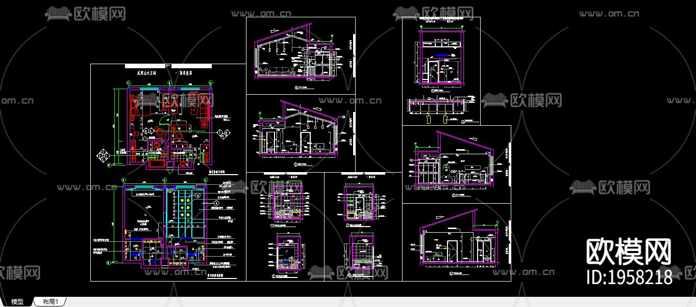 武夷山大王阁商务套房下载（渲染图1）