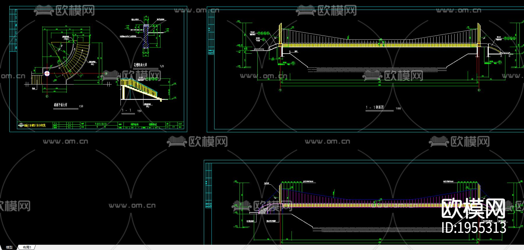 深圳坪地镇铁桥下载（渲染图1）