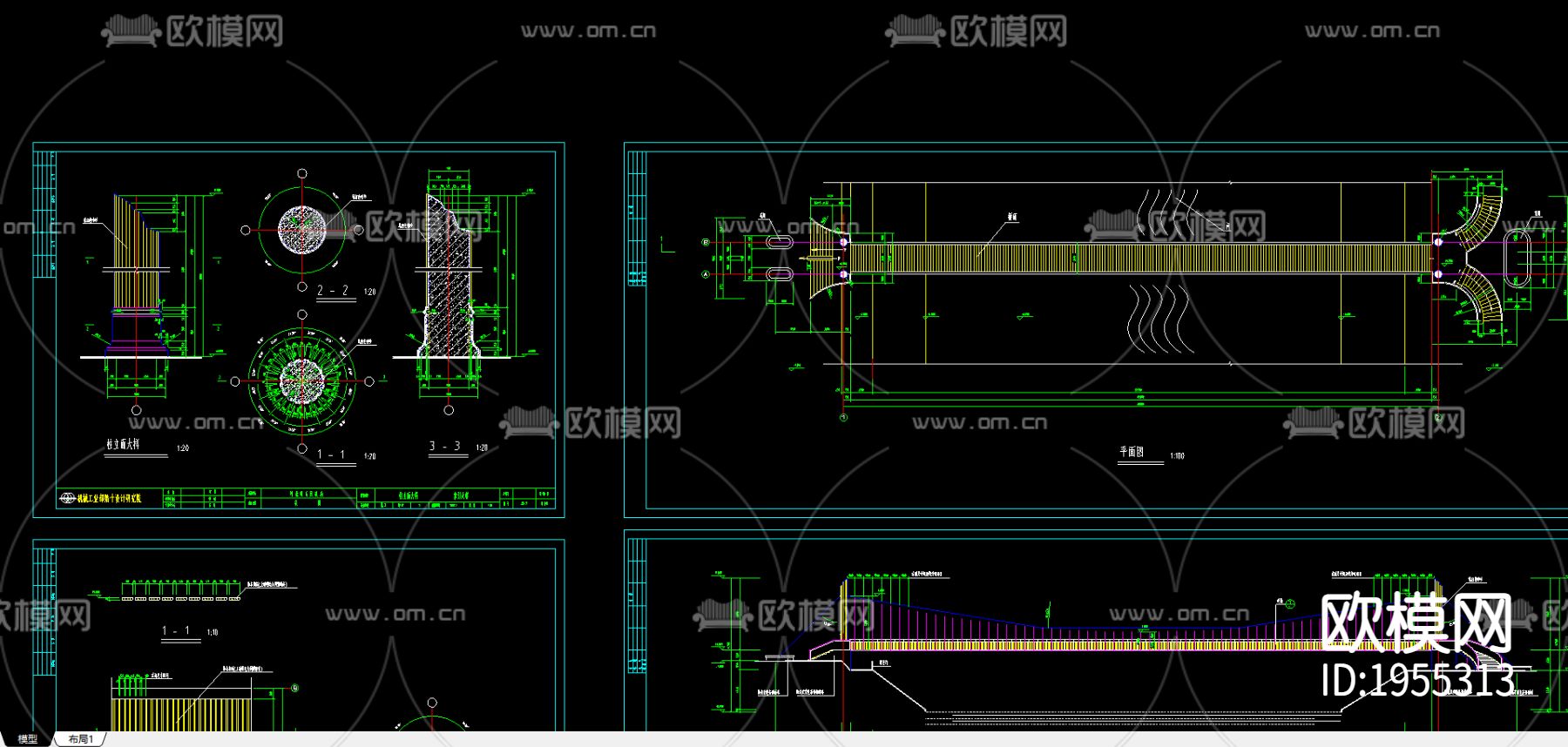 深圳坪地镇铁桥下载（渲染图2）