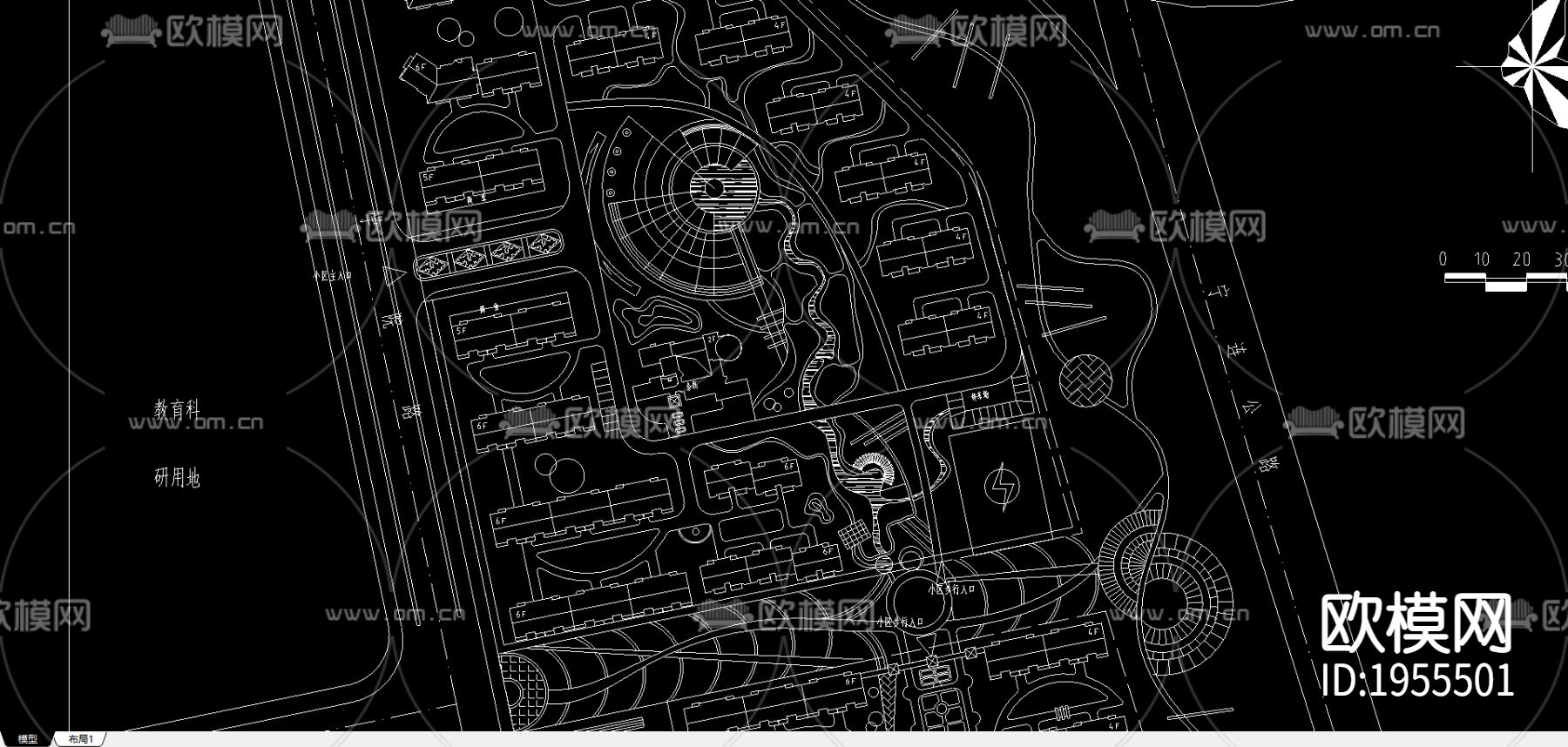 新区地块规划下载（渲染图1）