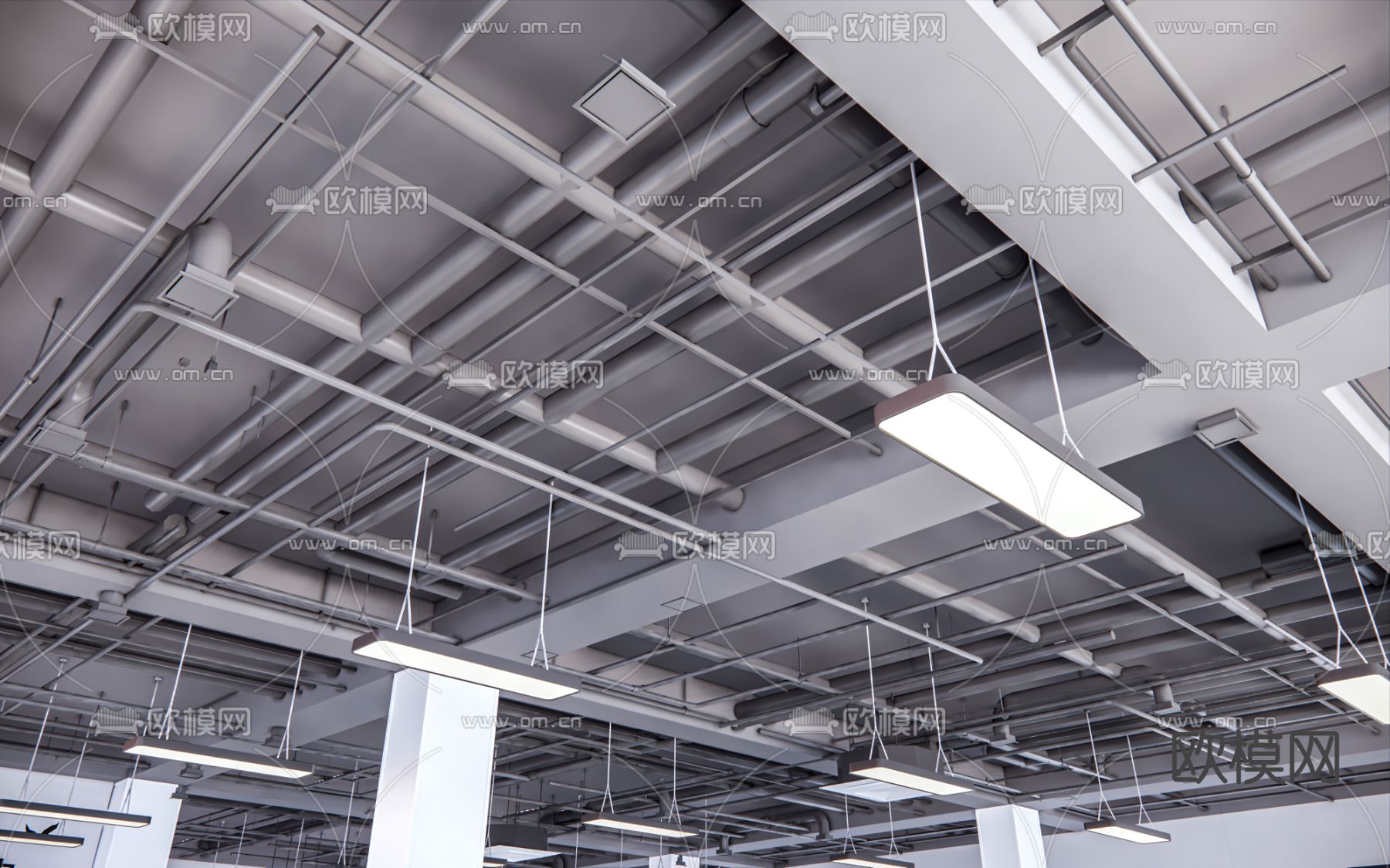 82平米现代中式客厅吊顶效果图_装修图片-保障网装修效果图