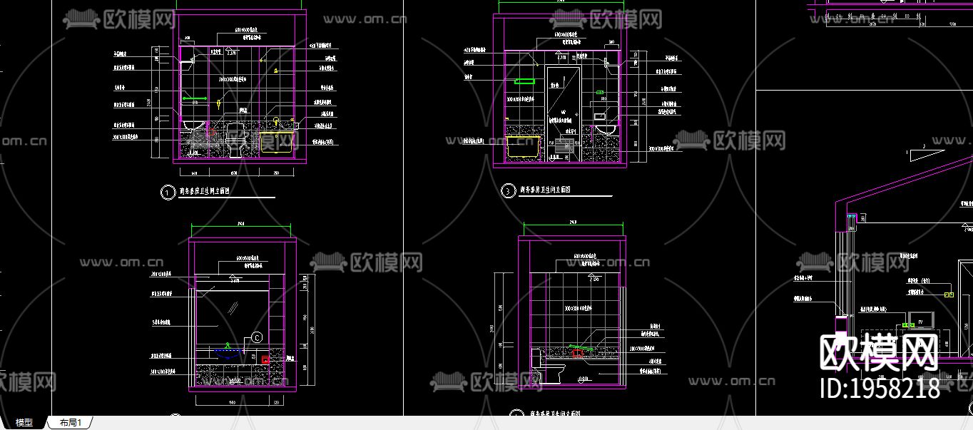 武夷山大王阁商务套房下载（渲染图2）
