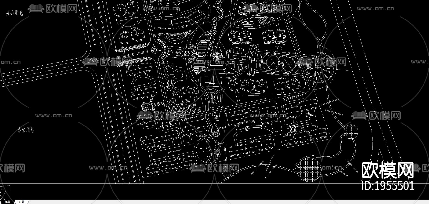 新区地块规划下载（渲染图3）