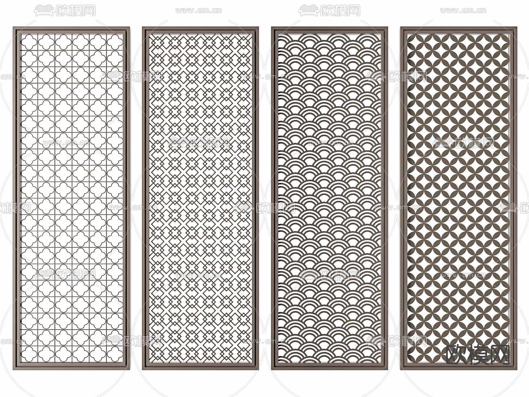 铝板镂空雕刻屏风 新中式花格任选|工业/产品|其他工业/产品|艺术金属 - 原创作品 - 站酷 (ZCOOL)