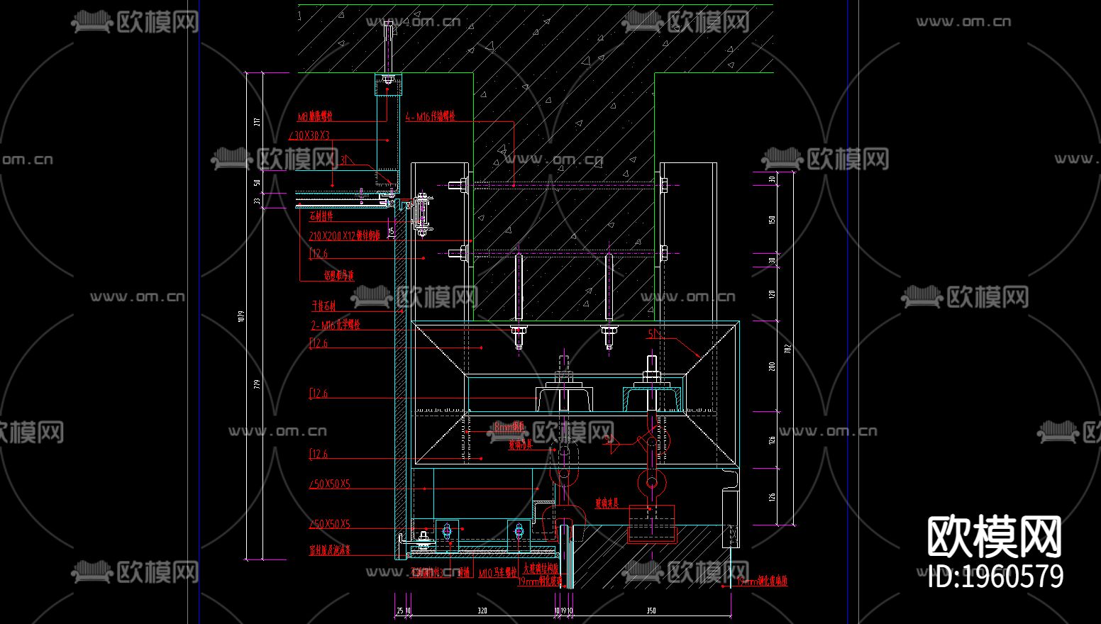 详细的吊挂节点图下载（渲染图5）