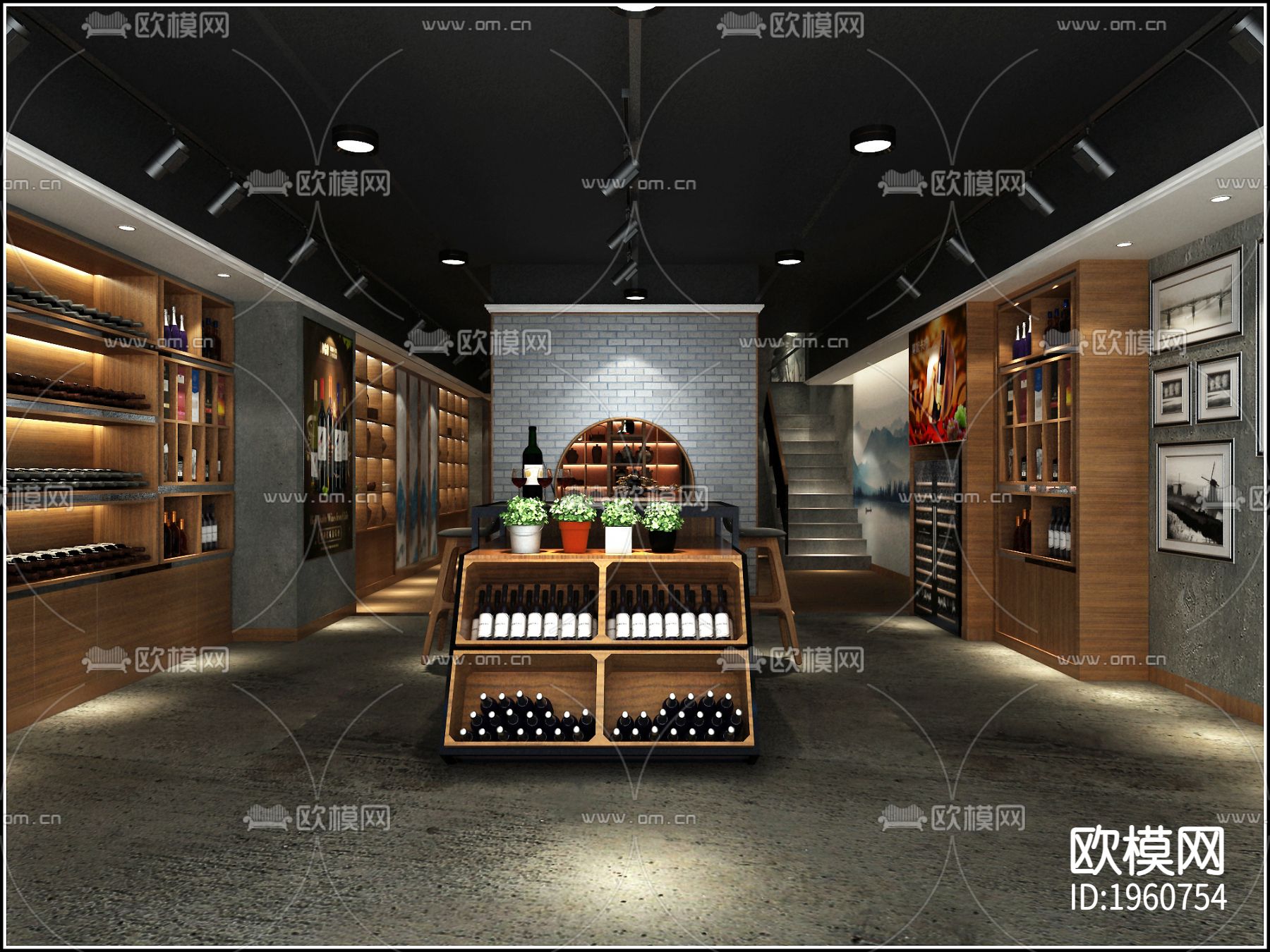 茶叶专卖店下载（渲染图5）