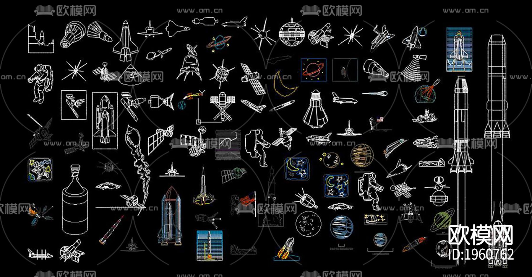 航天宇航员下载（渲染图2）